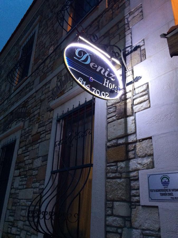Deniz Hotel Yenifoca Exterior foto
